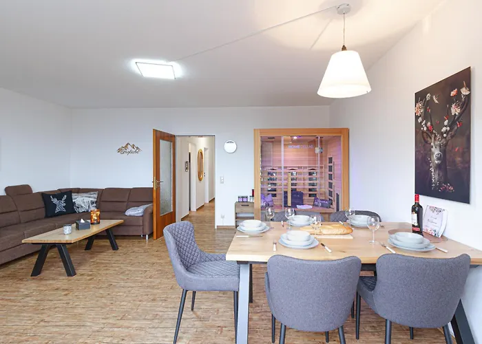 Ferienwohnung Bergzauber Sauna, Bikerpark Ski